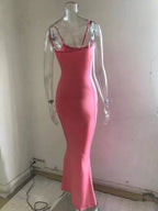 Spaghetti Strap Bodycon Maxi Dress (6)