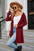 Long Sleeve Open Front Cardigan (11)