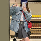 Vintage Denim Jacket Detachable Top photo 3