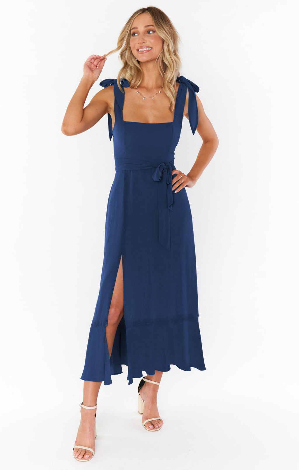 Suspender Split Dress for Women (18)