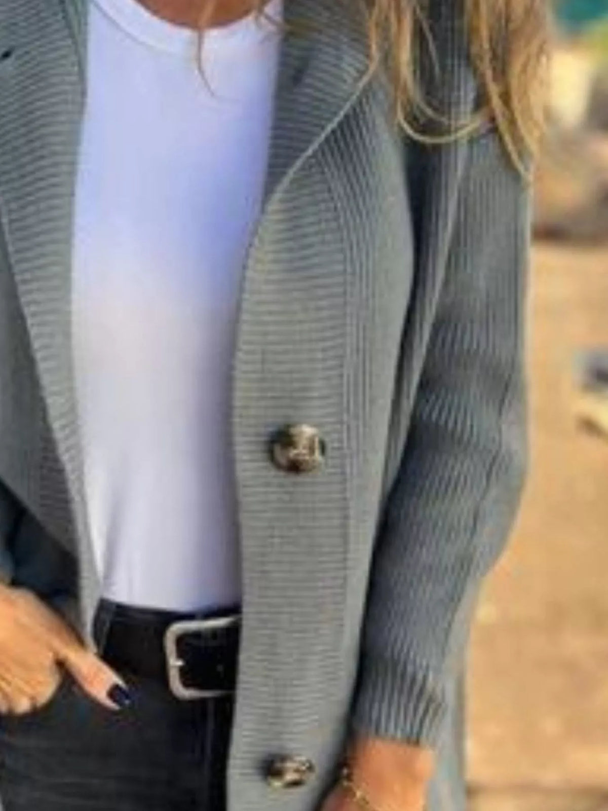 Full Size Button-down Hooded Cardigan Plus (9)