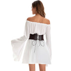 Solid Color Casual Retro Simple Dress photo 6