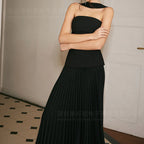 Sophisticated Slim Halter Dress photo 1