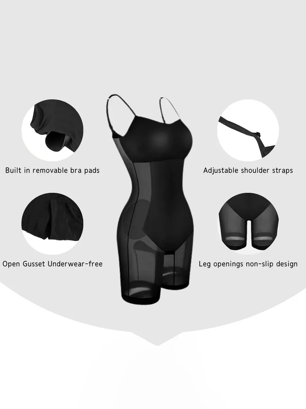 Built-in Shapewear Sleeveless Maxi Dress (6)