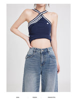 Wide Leg Jeans High Waist Baggy Straight Trousers photo 26