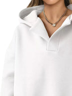 Dropped Shoulder Long Sleeve Sweatshirt (2)