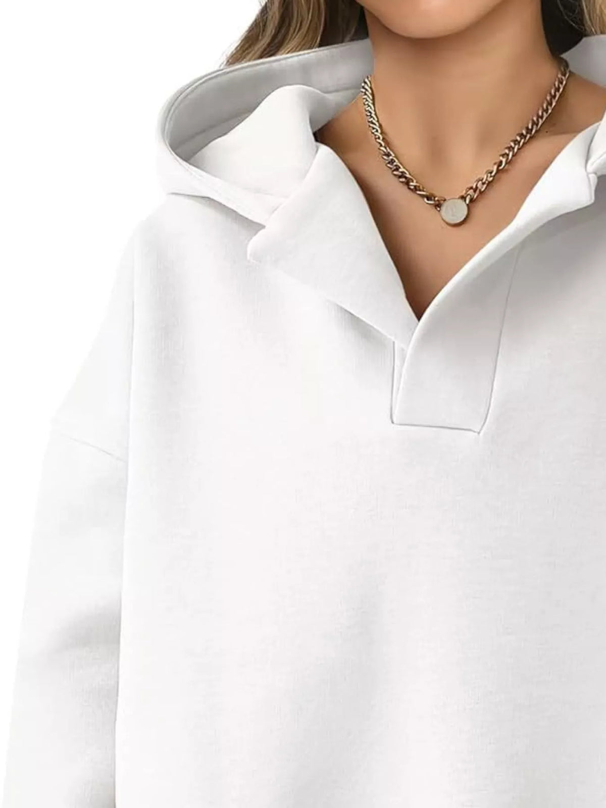 Dropped Shoulder Long Sleeve Sweatshirt (2)