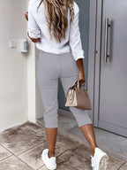 Pleated Detail Pants Pockets (23)
