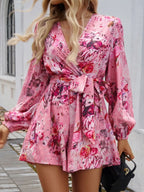 Tied Surplice Long Sleeve Romper (6)