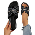 Open Toe Flats Sandals (2)
