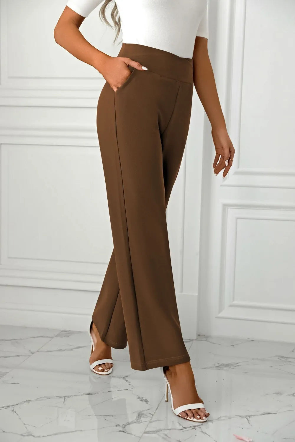 High Waist Straight Leg Pants (20)