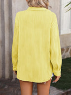 Button Up Dropped Shoulder Shirt (12)
