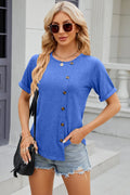 Round Neck Short Sleeve T-shirt