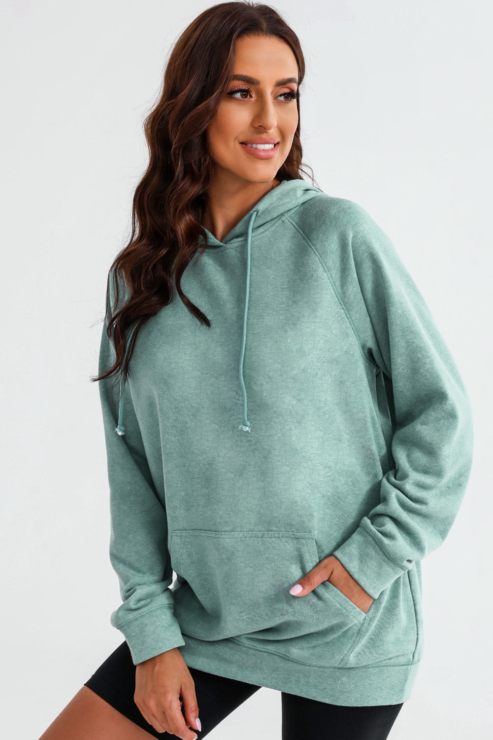 Long Sleeve Front Pocket Hoodie (8)