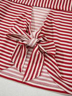 Striped Back Bow Tie T-shirt (20)