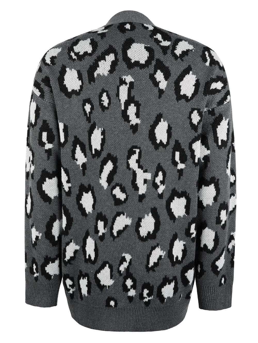 Leopard Open Front Dropped Shoulder Cardigan (17)