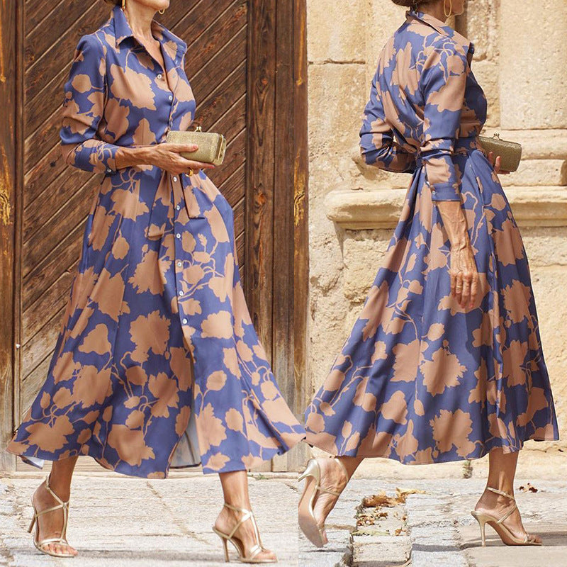 Printed Midi Dress photo 3