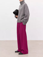 Oversized Turtleneck Wool Sweater (28)