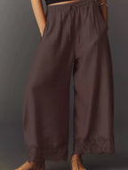 Drawstring Wide Leg Pants (12)