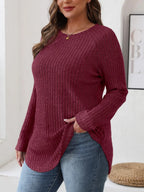 Round Neck Raglan Sleeve T-shirt (14)
