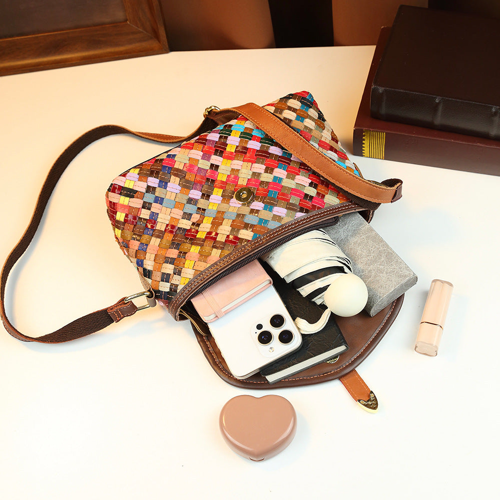 Bohemian Woven Shoulder Bag photo 2