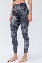 Wide Waistband Slim Fit Active Leggings (15)