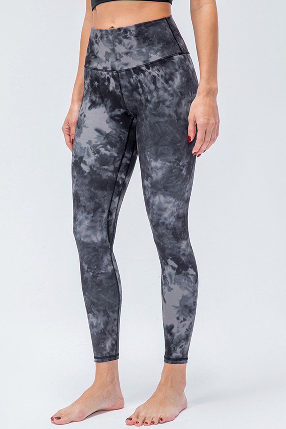Wide Waistband Slim Fit Active Leggings (15)