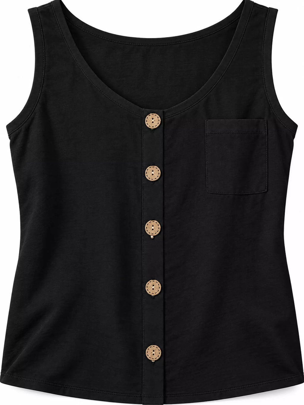 Full Size Casual Round Neck Tank Plus (9)