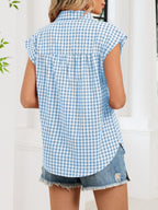 Gingham Button-down Shirt (29)