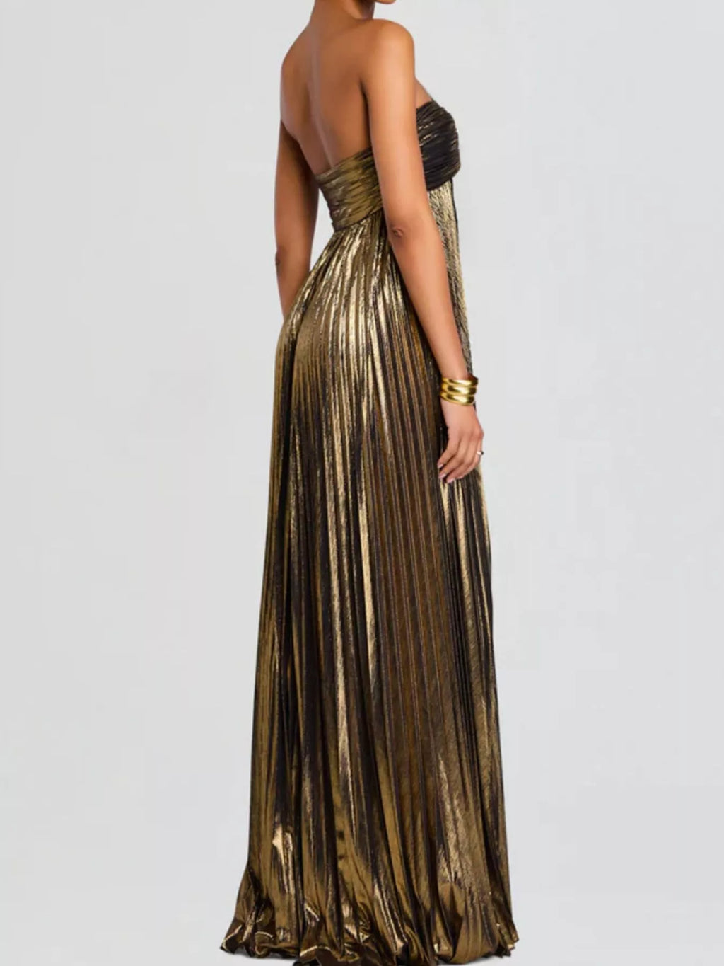 Split Sweetheart Neck Tube Maxi Dress (5)