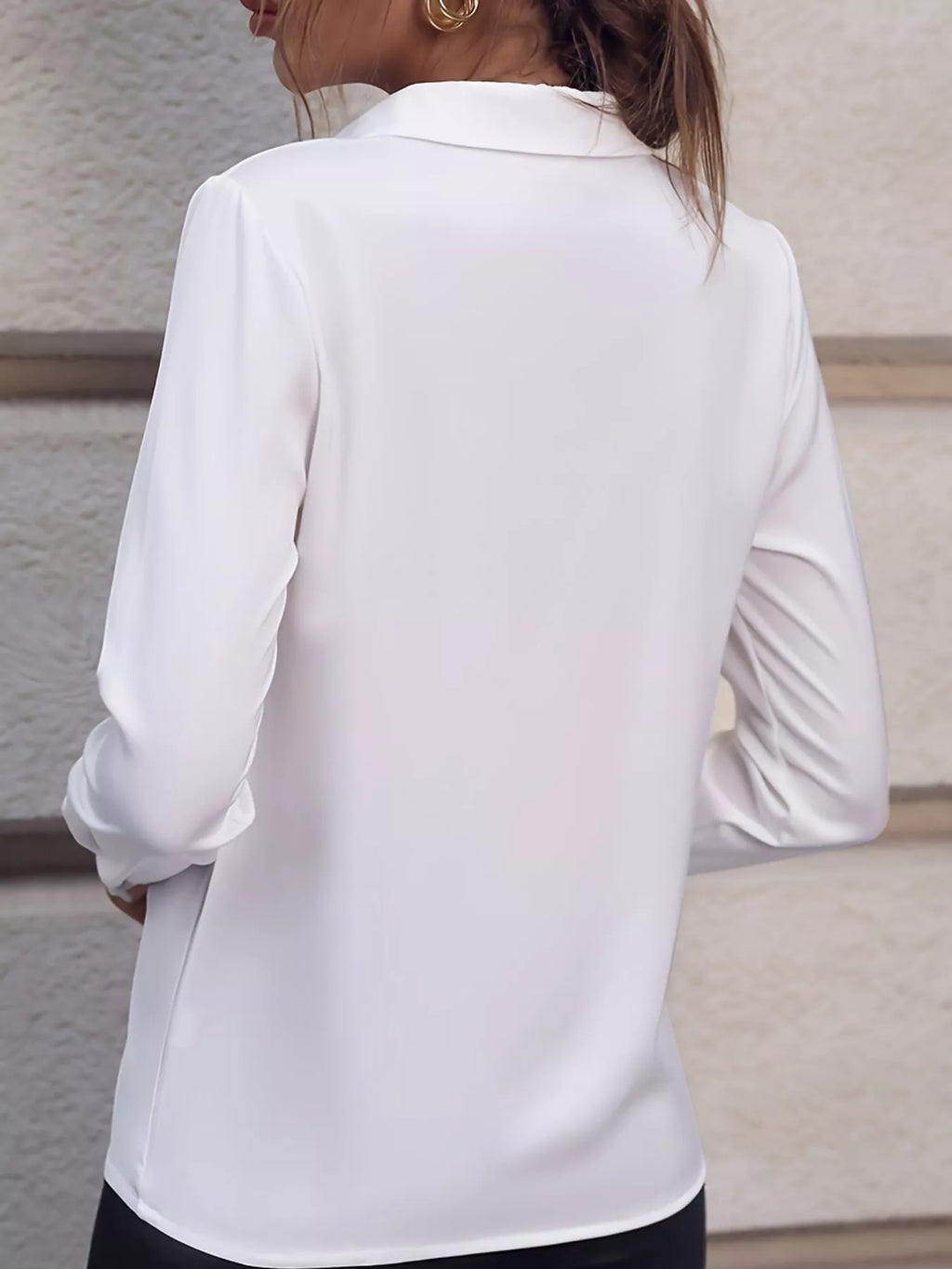 Long Sleeve Satin Blouse (4)