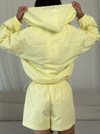 Lightweight Hooded Jacket Shorts Set (15)