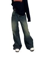 Plus Size Idle Retro Washed Jeans photo 9