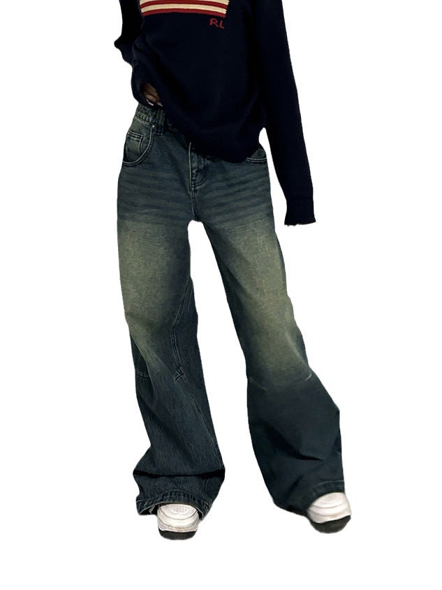 Plus Size Idle Retro Washed Jeans photo 9