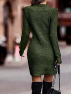 Ribbed Knit Bodycon Sweater Dress (11)