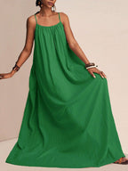 Spaghetti Strap Flowy Maxi Dress (18)