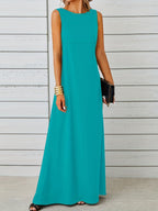 Sleeveless Flowy Maxi Dress (10)