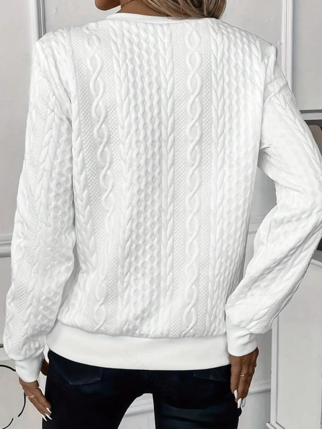 Quarter-zip Long Sleeve Sweatshirt (2)