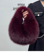 Portable Fur Bag Fall Winter Popular photo 14