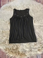 Eyelet Detail Ruched Tank (5)