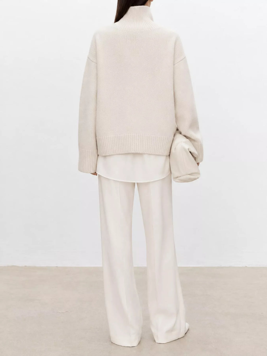 Oversized Turtleneck Wool Sweater (12)