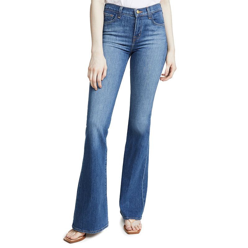 Big High Waist Slim-fit Trousers photo 4