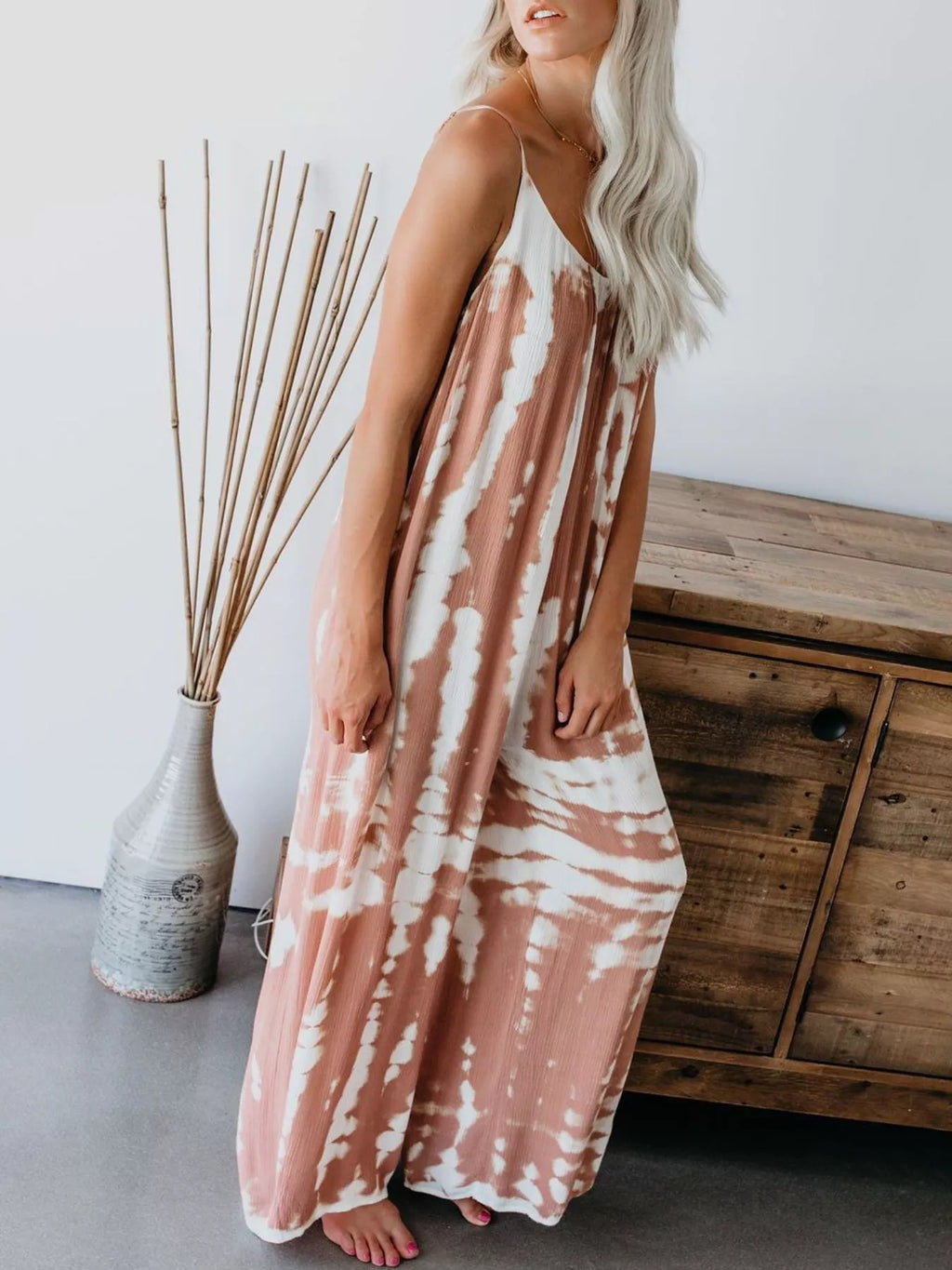 Full Size Tie-dye Wide Leg Jumpsuit Plus (5)