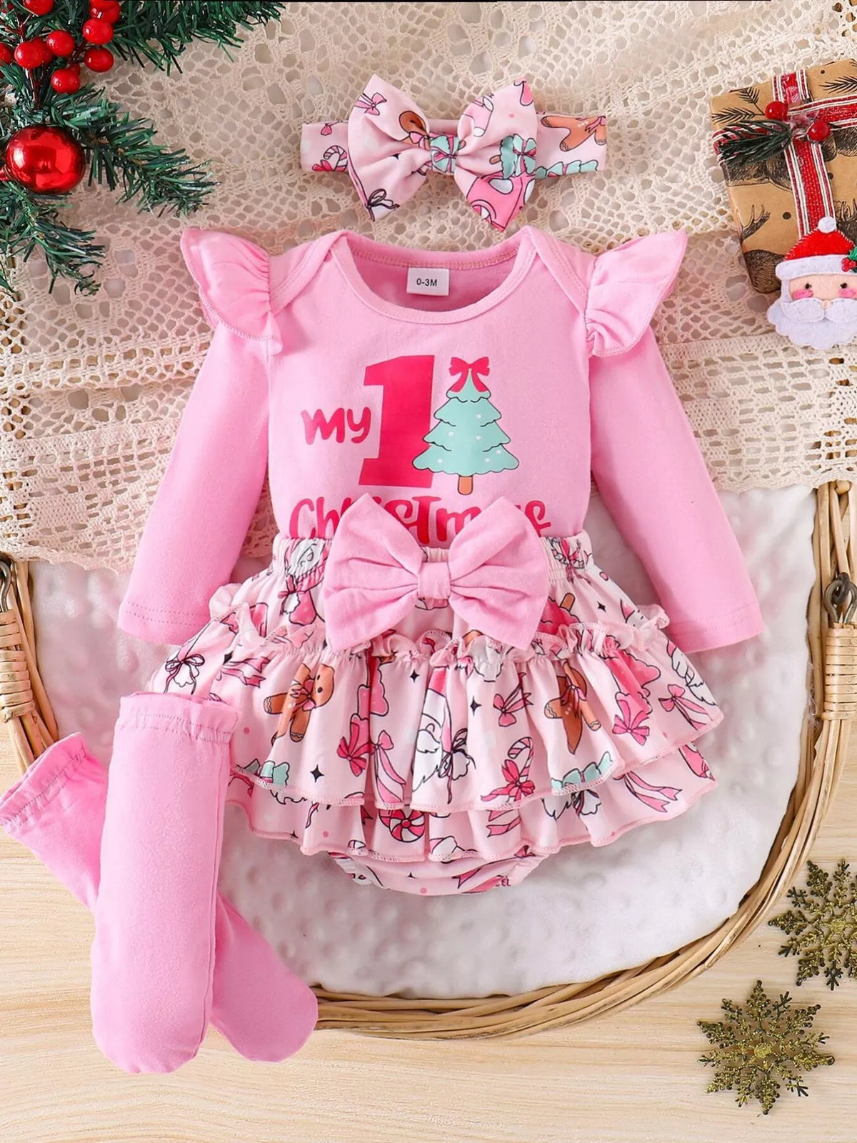 Children's Ruffled Long Sleeve Set (10)