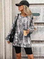 Printed Round Neck Sweatshirt (14)