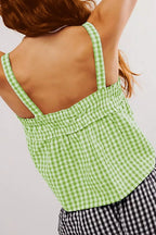 Tied Front Textured Square Neck Cami (14)