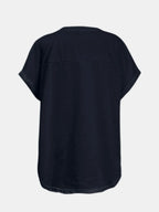 Sequin Round Neck Short Sleeve T-shirt (6)