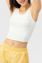 Round Neck Wide Strap Active Tank (5)