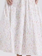 Floral Spaghetti Straps Midi Dress (23)