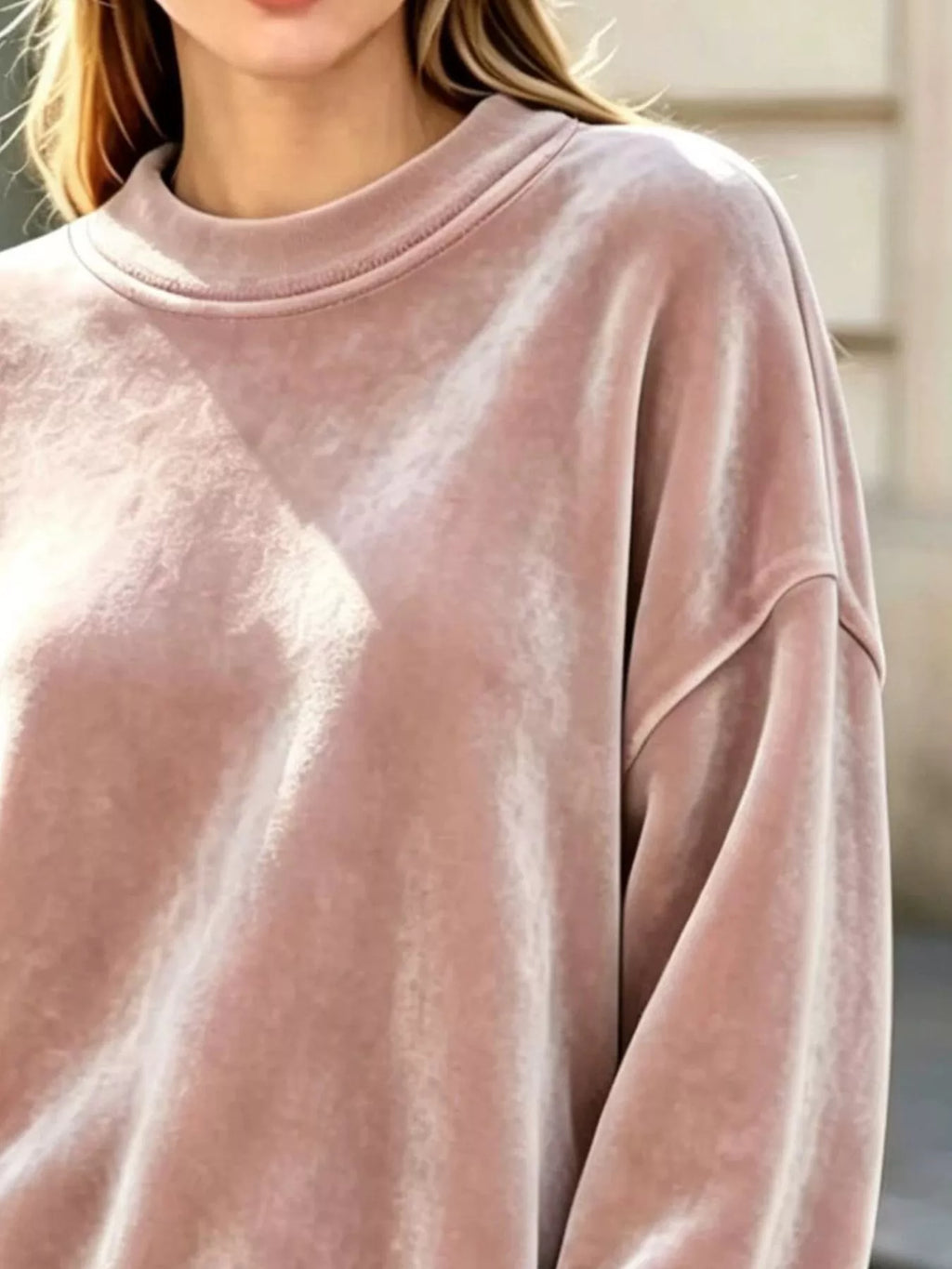 Full Size Oversized Dropped Shoulder Sweatshirt Plus (15)